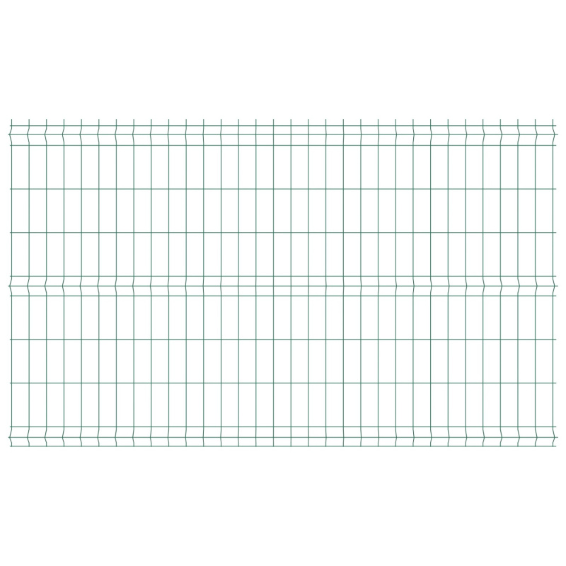 Plotový panel 3D 250x123 cm drát 3,1 mm - zelený