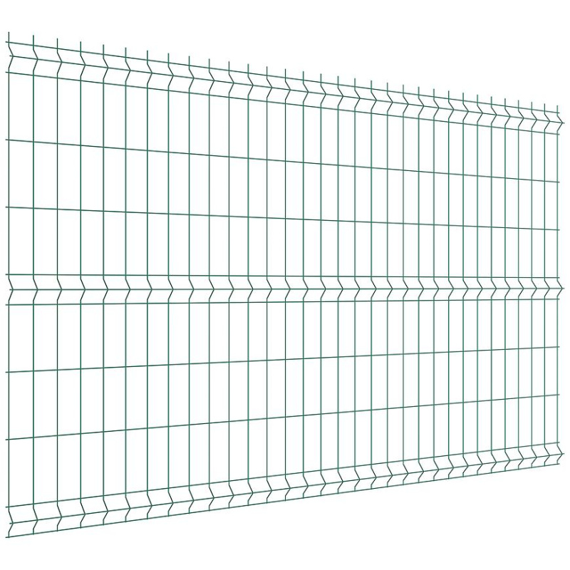 Plotový panel 3D 250x153 cm drát 3,1 mm - zelený