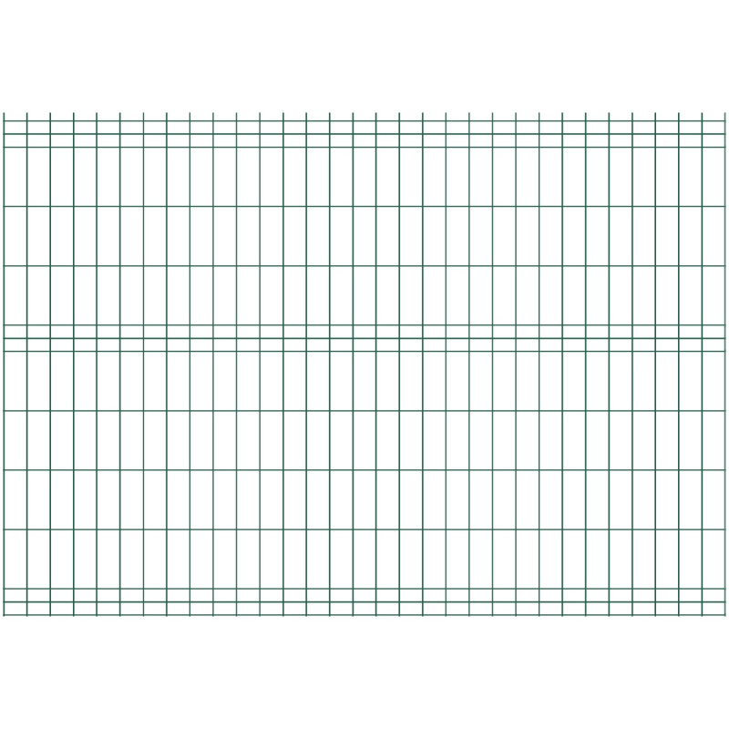 Plotový panel 3D 250x153 cm drát 3,1 mm - zelený