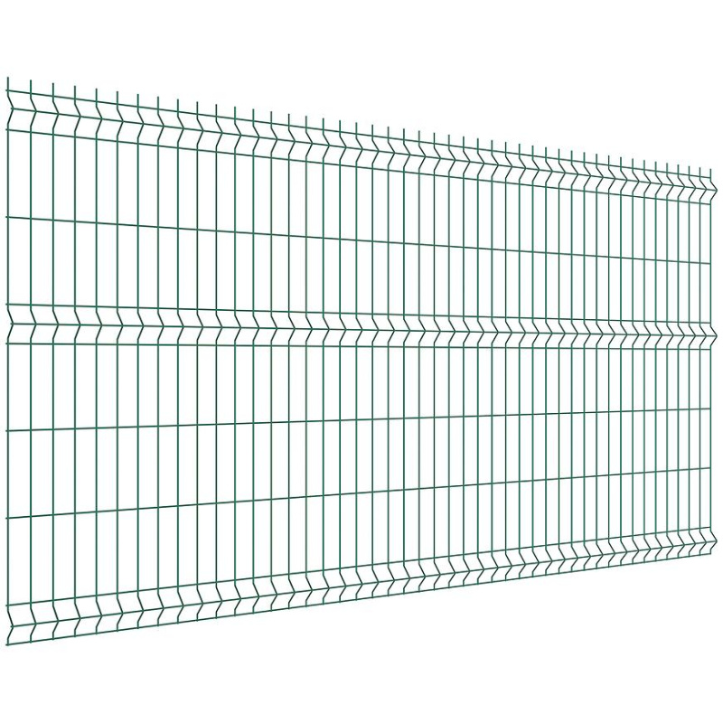 Plotový panel 3D 250x123 cm drát 4,0 mm - zelený
