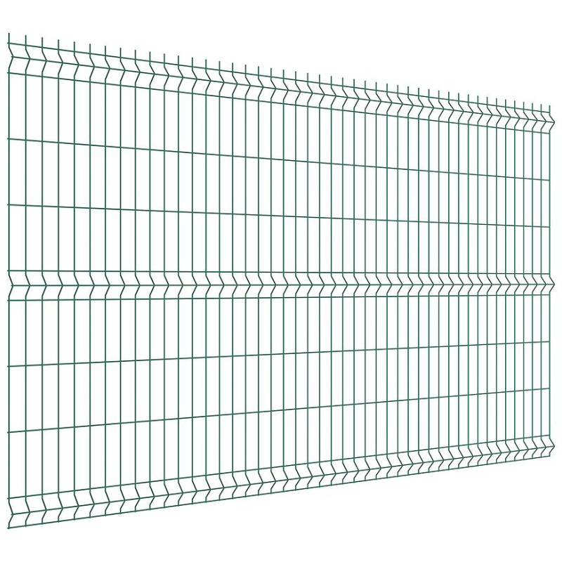 Plotový panel 3D 250x153 cm drát 4,0 mm - zelený