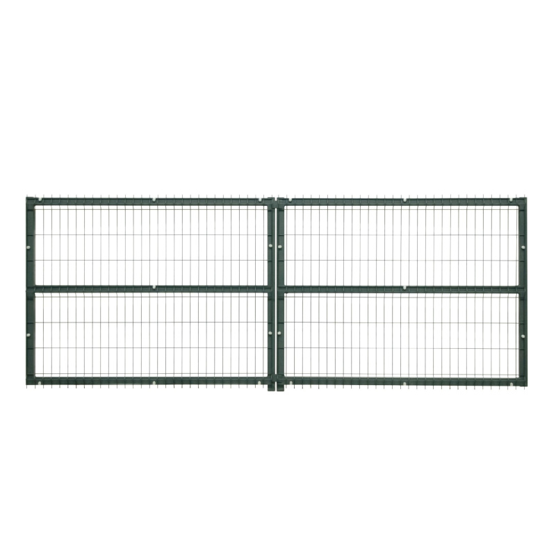 JARMEX Dvoukřídlá brána PPS RAL 7016 antracitová 1500 x 4000 mm