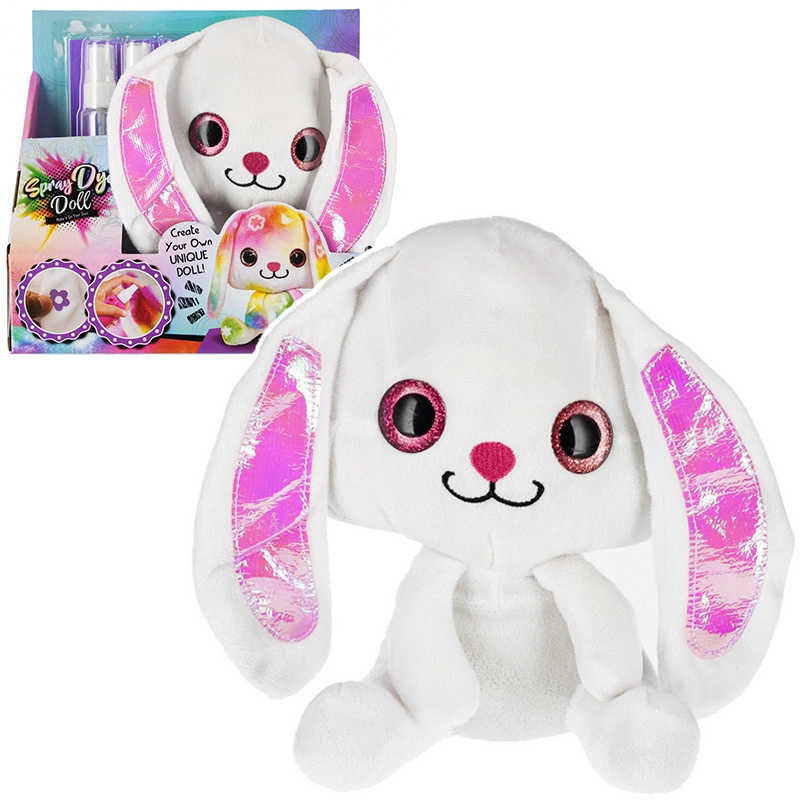 Plyšový zajíček k vybarvení – kreativní sada pro děti