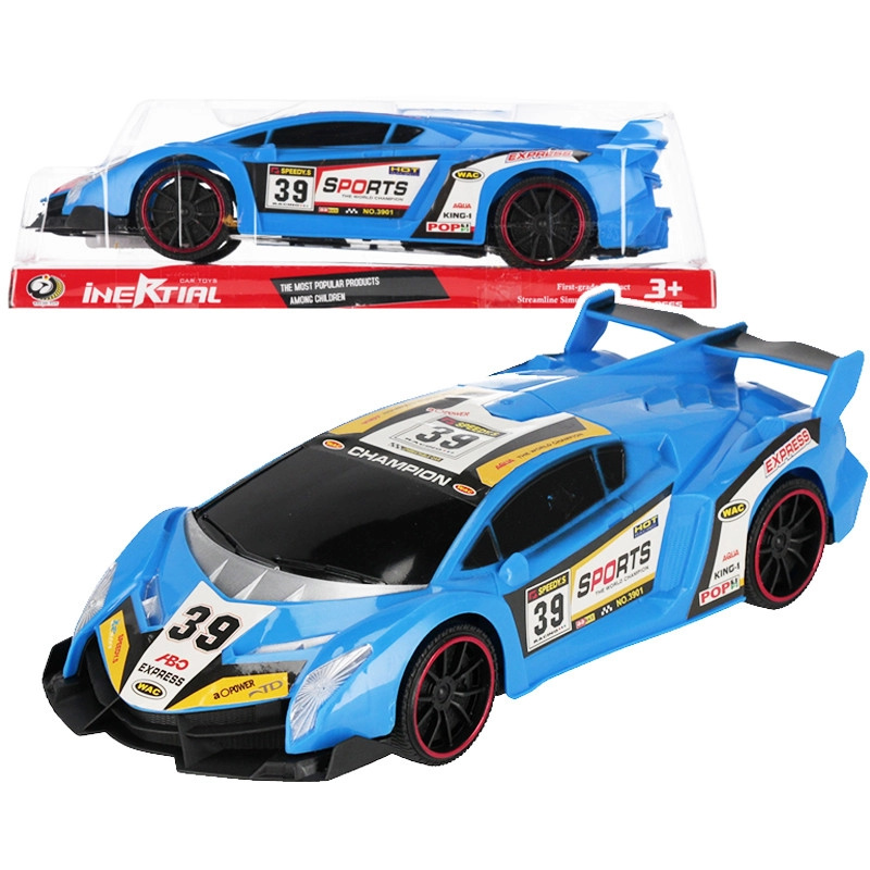 Závodní auto s funkcí pull-back