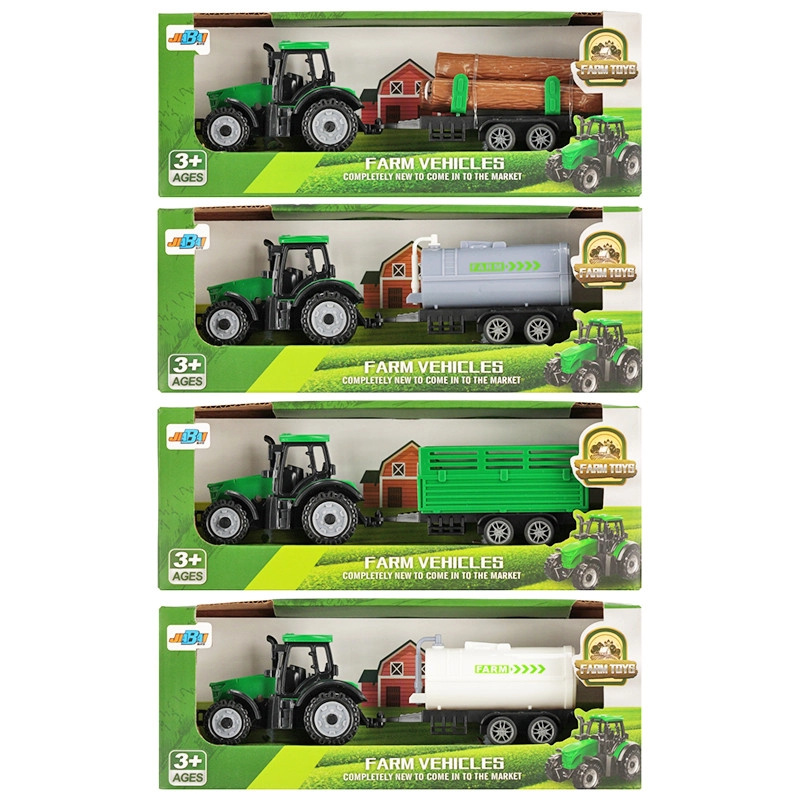 traktor s přívěsem pro děti