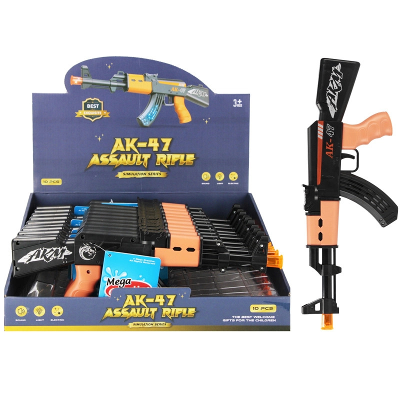 Dětská puška se světlem a zvukem, 35 cm