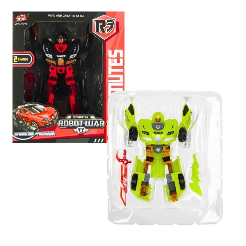 transformující robot na auto – akční hračka pro děti