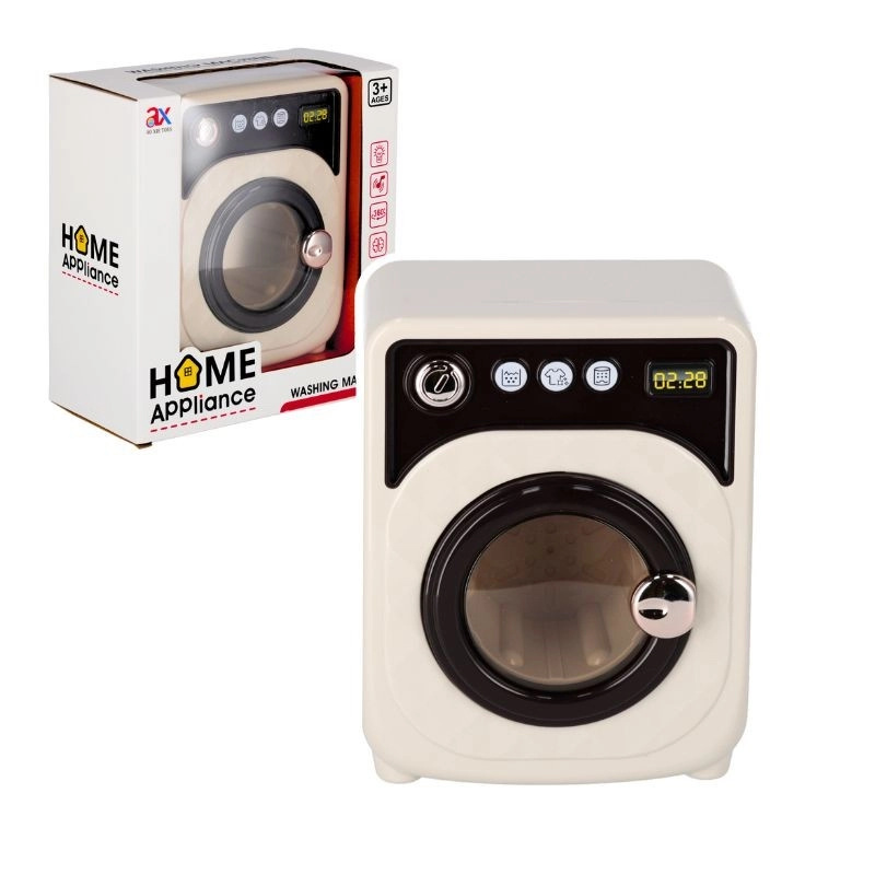 Hračkářská pračka na baterie se světelnými a zvukovými efekty