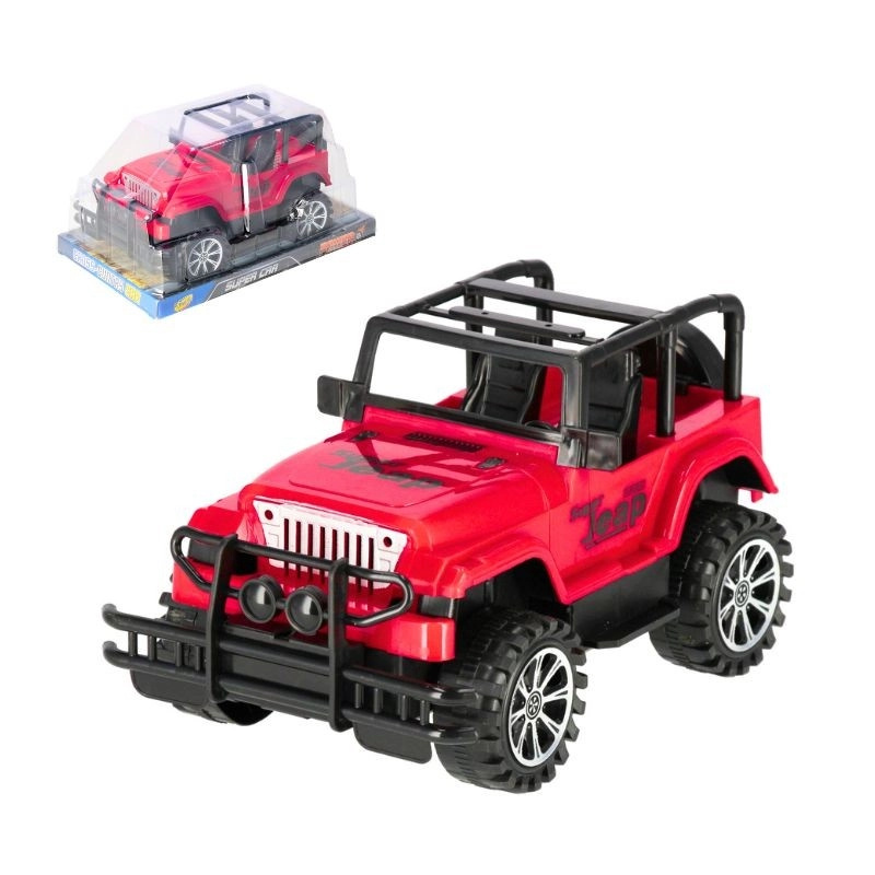 Terénní auto se zpětným pohonem
