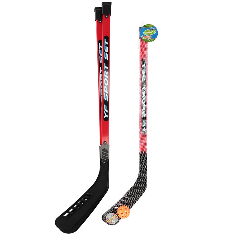 Sada hokejek s míčkem a pukem pro děti