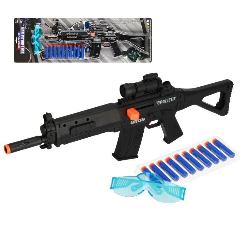 pistole na měkké pěnové náboje pro děti