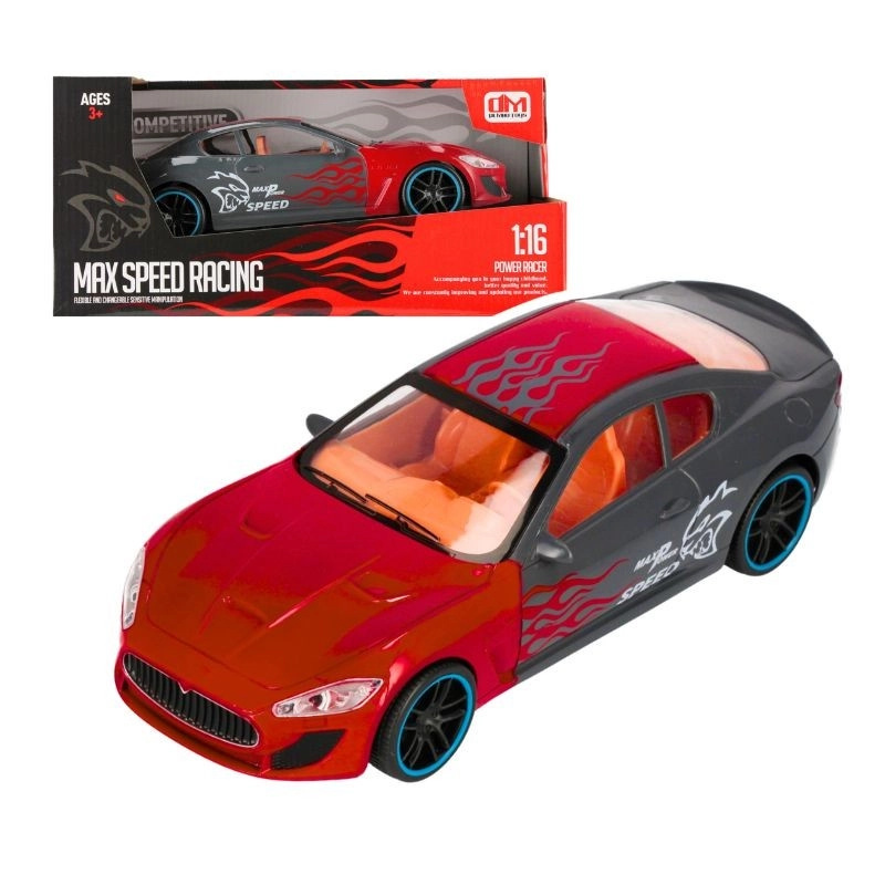 závodní auto s funkcí pull-back