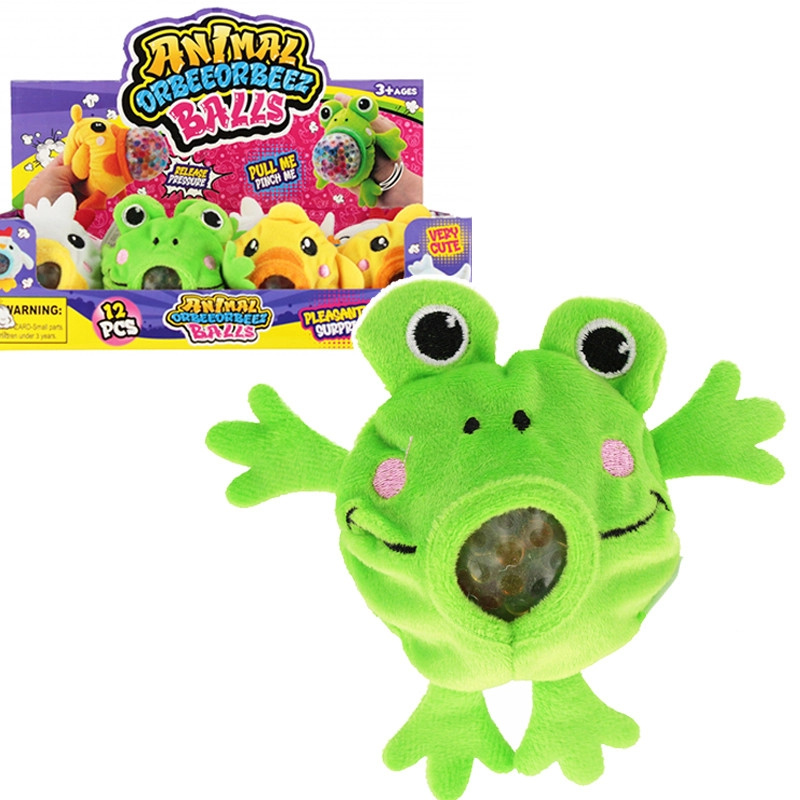 Stlačitelné zvířátko s gelovými kuličkami