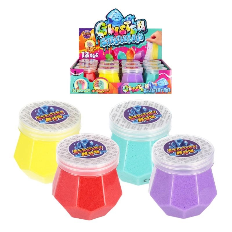 Sliz Stretchy Mud – modelovací antistresový sliz pro děti i dospělé