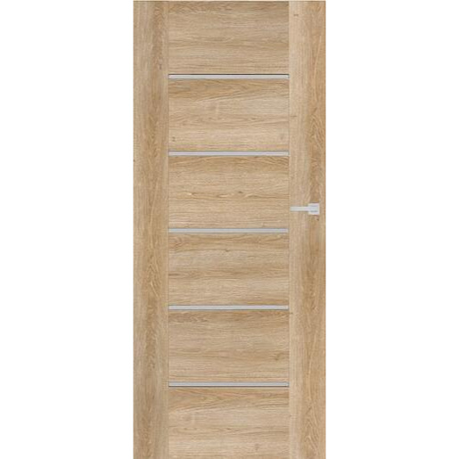 Interiérové dveře Naturel Aura levé 70 cm jilm, bez spodní rozety AURAJ70LBEZ