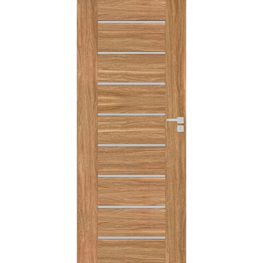 DRE Perma interiérové dveře premium pravé 70 cm ořech karamelový PERMAOK70P