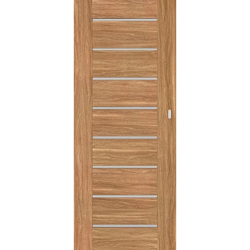 Interiérové dveře Naturel Perma posuvné 70 cm ořech karamelový posuvné PERMAOK70PO