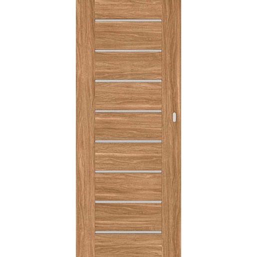 DRE Premium interiérové dveře posuvné 80 cm ořech karamelový posuvné PERMAOK80PO