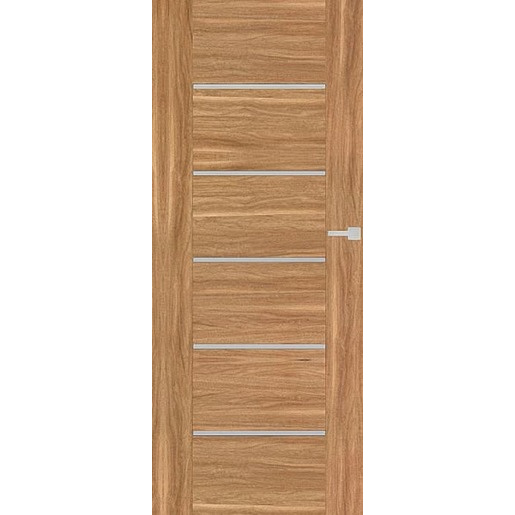 Interiérové dveře Naturel Aura levé 80 cm ořech karamelový AURAOK80L