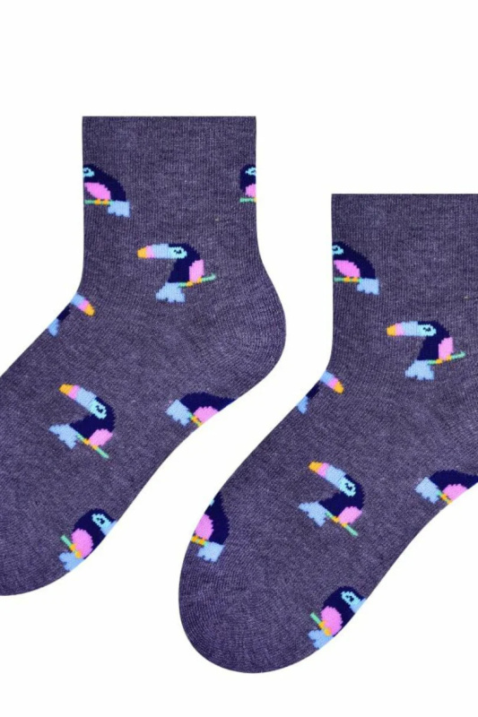 Ponožky "Matka a dcera" 014 M.C.šedá 29-31