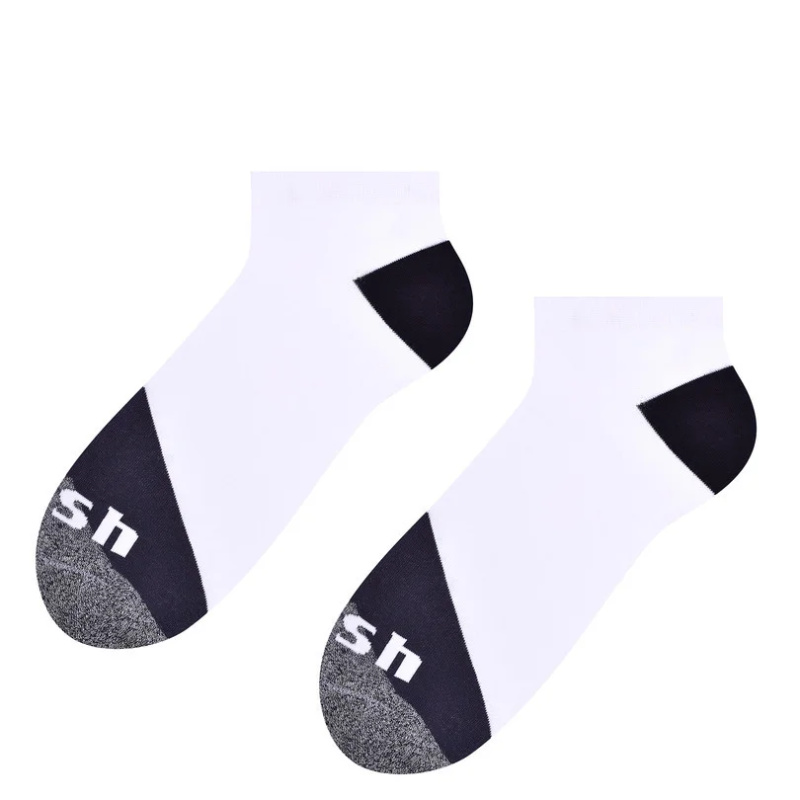 Pánské sportovní ponožky 101 BÍLÁ/GRAFITOVÁ 38-40