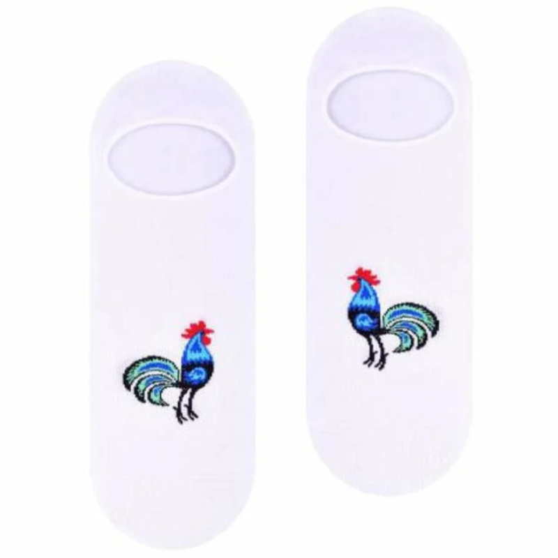 Pánské ponožky - ťapky 120 bílá 44-46