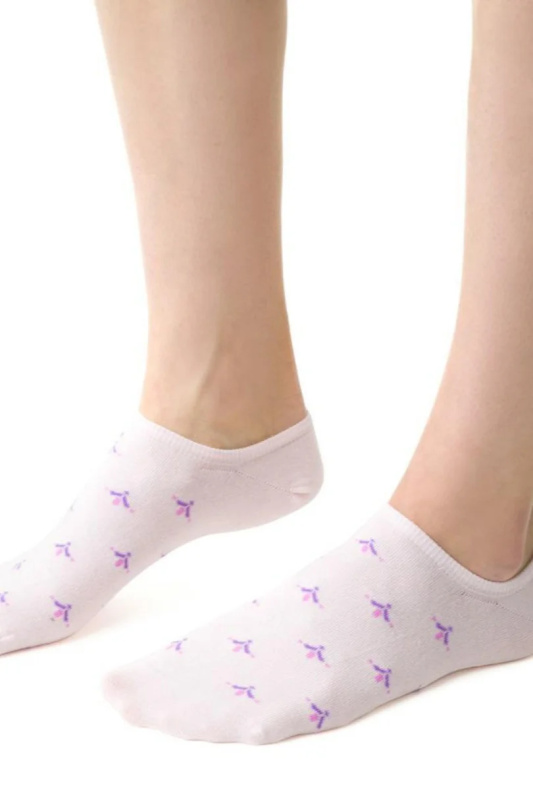 Dámské nízké ponožky 021 Růžová 35-37