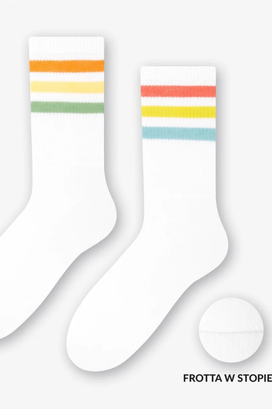 Pánské ponožky 082 ACTIVE  WHITE-P/SPORT 39-42