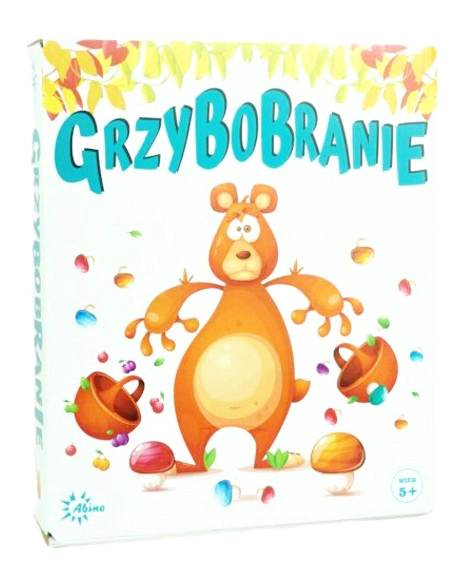 Stolní hra Grzybobranie – rodinné sbírání hub