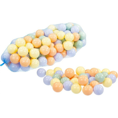 Míčky plastové 100 ks, 6cm