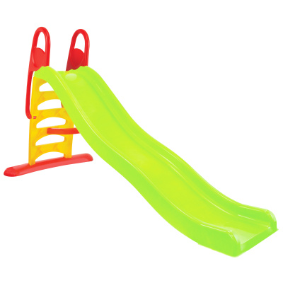 Mochtoys Dětská skluzavka 198 cm zelená