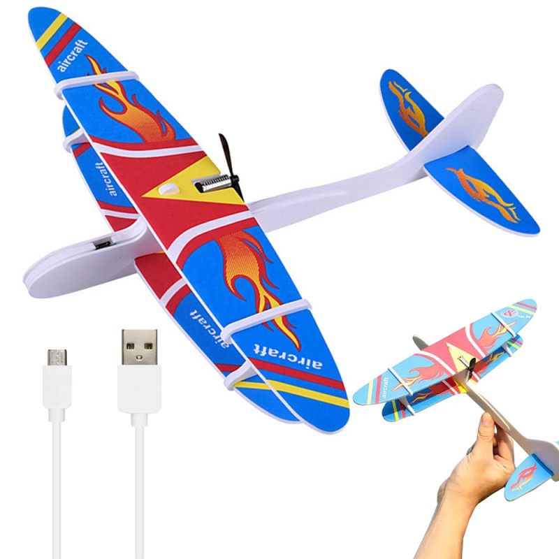 Verk 18263 Pěnové házecí letadlo USB modré
