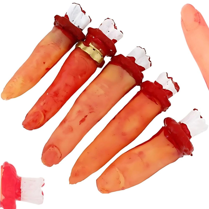 Useknuté prsty halloweenská dekorace