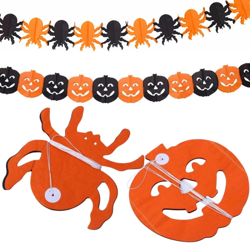 Verk 26135 Girlanda Halloween 3 m pavouk