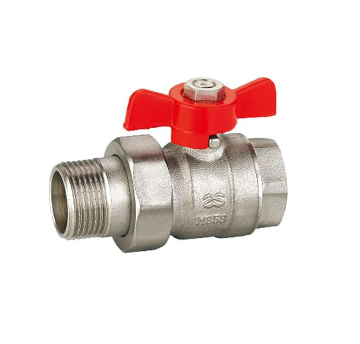 Kohout kulový voda se šroubením 3/4" s motýlkem