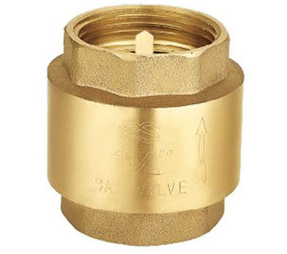 Klapka zpětná závitová 2700B 3/4" celomosazná