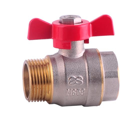 Kohout kulový voda 1/2" MF s motýlkem