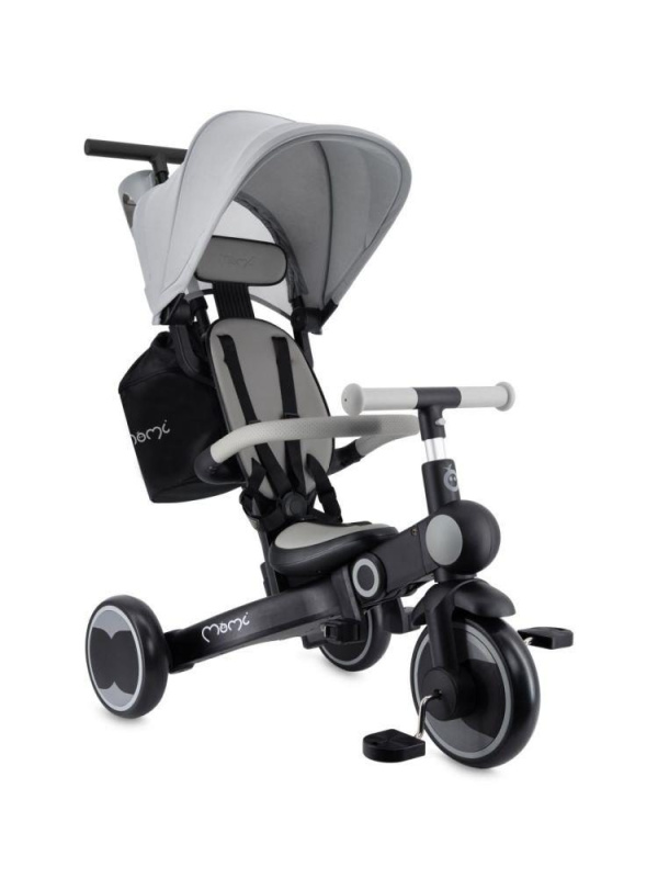 Tříkolka pro děti MoMi Solivia šedá