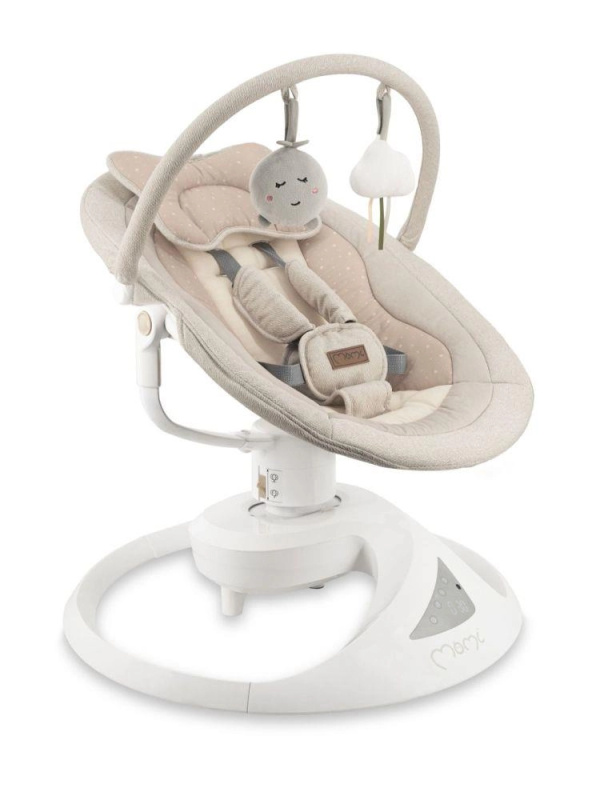 Elektrické houpátko MoMi PEARL béžové