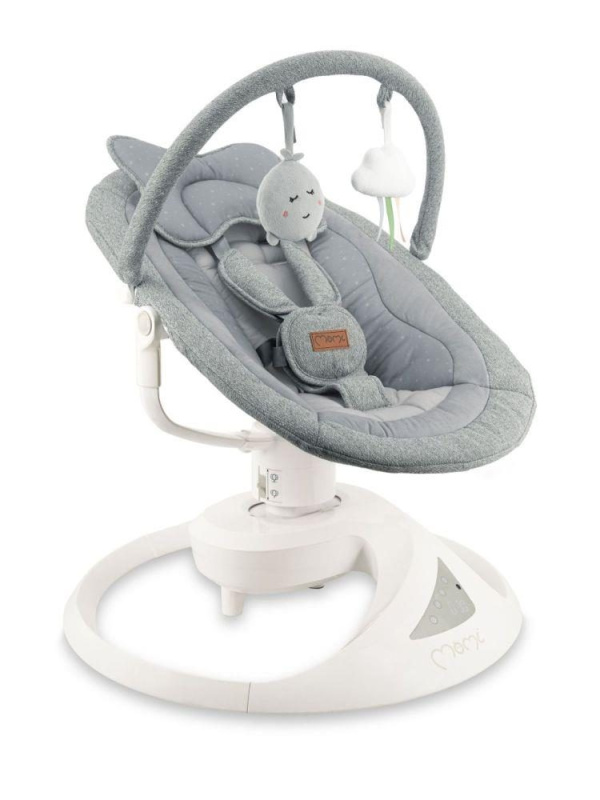 Elektrické houpátko MoMi PEARL šedé
