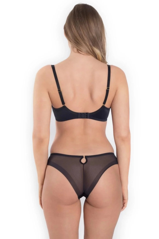 Dámská podprsenka Perla A143 black - Samanta černá 70/H