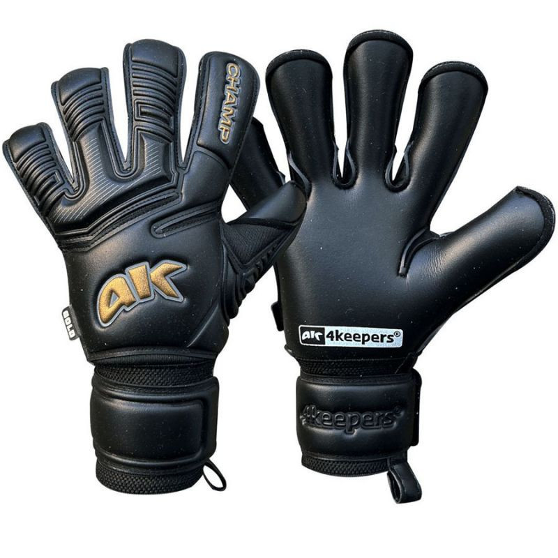 Rukavice 4keepers Champ Gold Black VII RF2G Junior Jr S994181 07.0