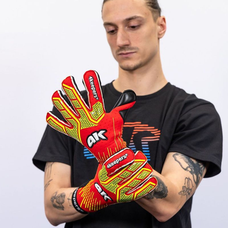 4keepers Neo Elegant Neo Lava RF2G Jr Brankářské rukavice S982858 07.0