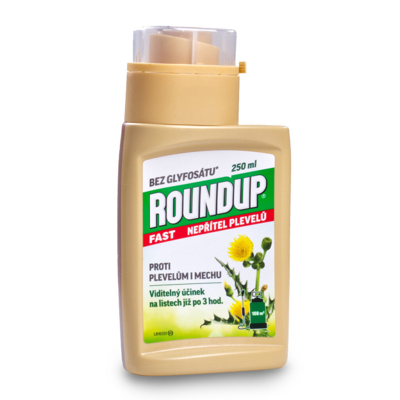 Roundup Fast / bez glyfosátu - 250 ml koncentrát
