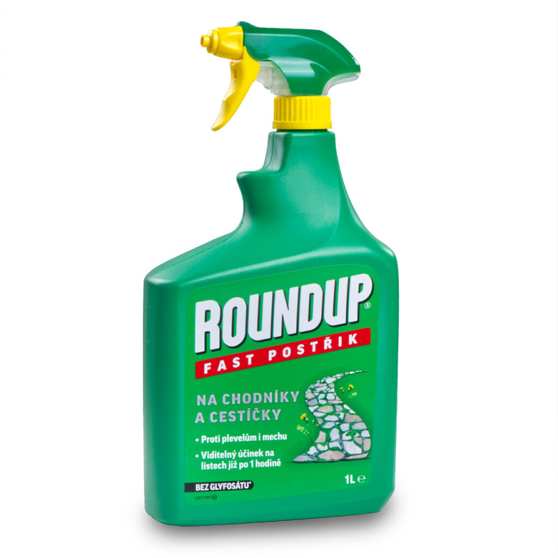 Roundup Fast - 1 l rozprašovač chodníky