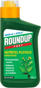 Roundup Fast / bez glyfosátu - 1 l koncentrát