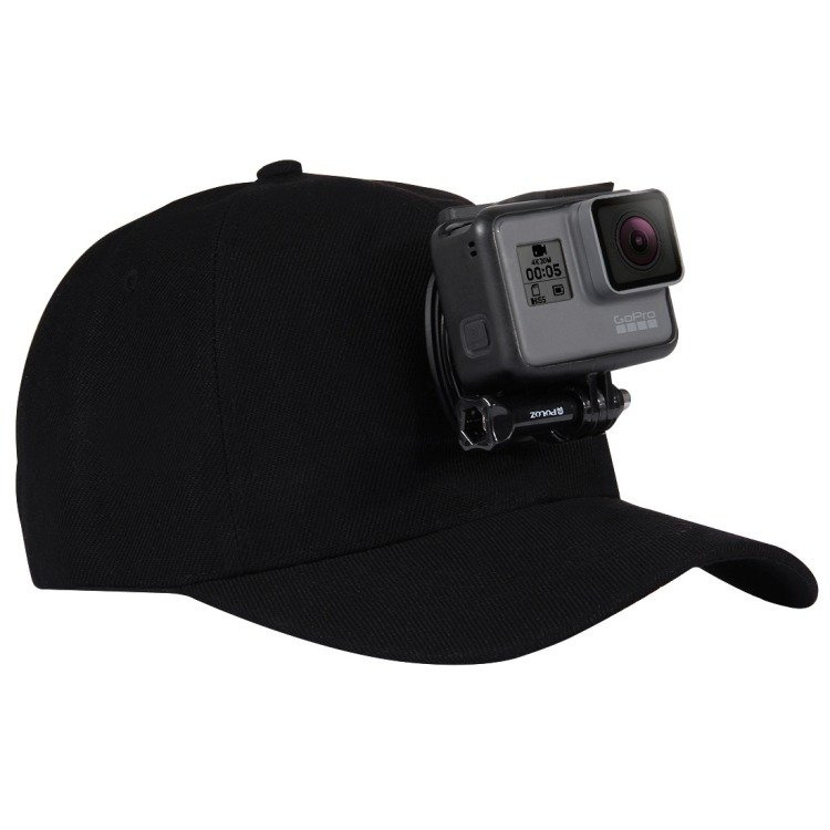 Kšiltovka Puluz s držákem pro akční kameru (DJI, GoPro, Insta360)