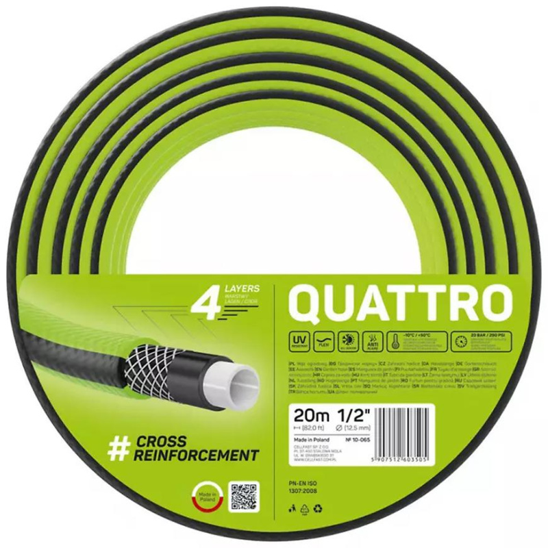Zahradní hadice Quattro 4 vrstvy 1 20 mb 10-080