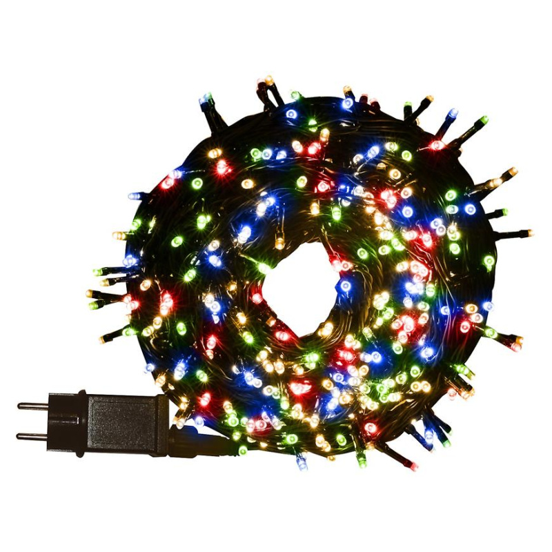 Lampičky LED 600L venkovní s časovačem 10/16/