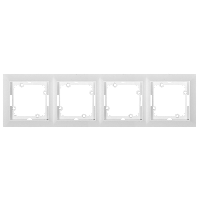 Rámeček 4-násobný Medium, bílá